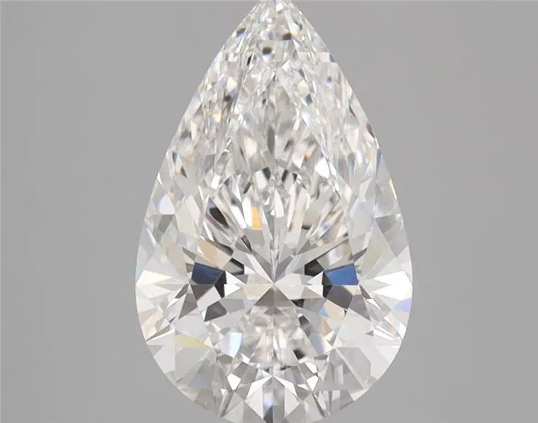 2.01ct Pear Lab Grown Diamond (Colour E, Clarity VVS2, GIA Certified)