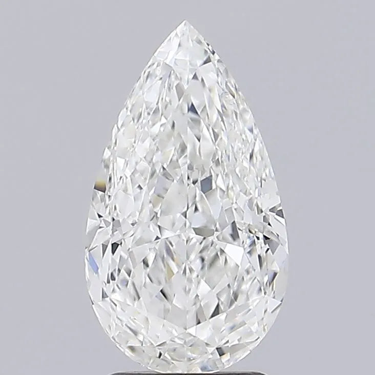 2.01ct Pear Lab Grown Diamond (Colour E, Clarity VVS2, IGI Certified)