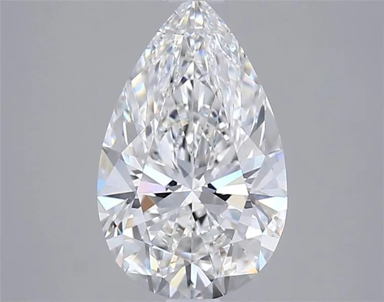 2.01ct Pear Lab Grown Diamond (Colour F, Clarity VS1, GIA Certified)