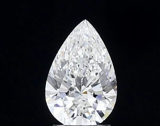 2.01ct Pear Lab Grown Diamond (Colour F, Clarity VVS2, IGI Certified)