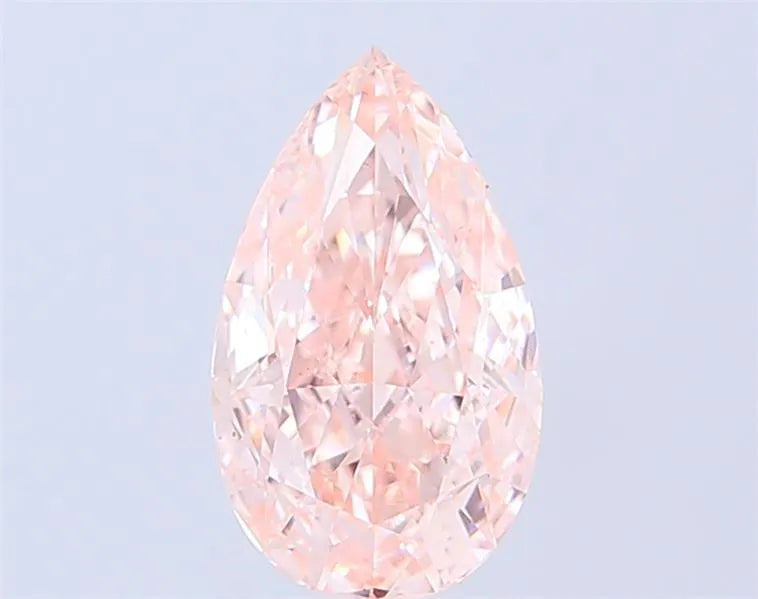 2.01ct Pear Lab Grown Diamond (Colour Fancy Intense Pink, Clarity VVS2, IGI Certified)