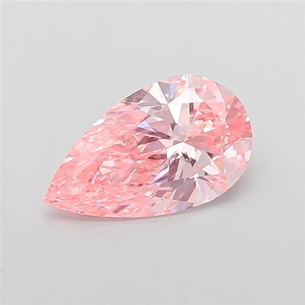 2.01ct Pear Lab Grown Diamond (Colour Fancy Vivid Pink, Clarity VVS2, IGI Certified)