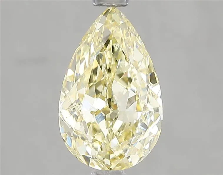 2.01ct Pear Lab Grown Diamond (Colour Fancy Yellow, Clarity VS1, IGI Certified)