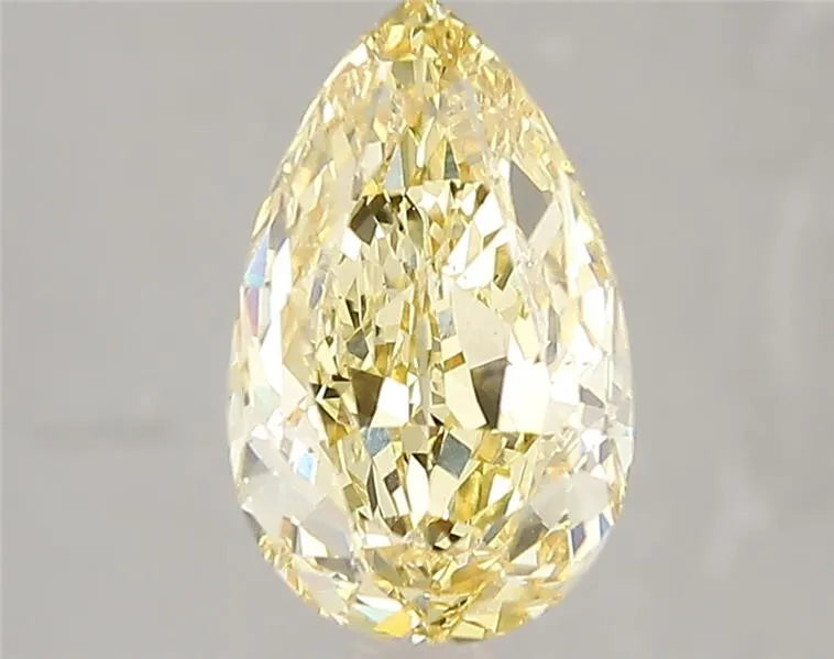 2.01ct Pear Lab Grown Diamond (Colour Fancy Yellow, Clarity VS2, IGI Certified)
