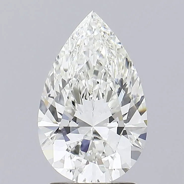 2.01ct Pear Lab Grown Diamond (Colour G, Clarity IF, IGI Certified)