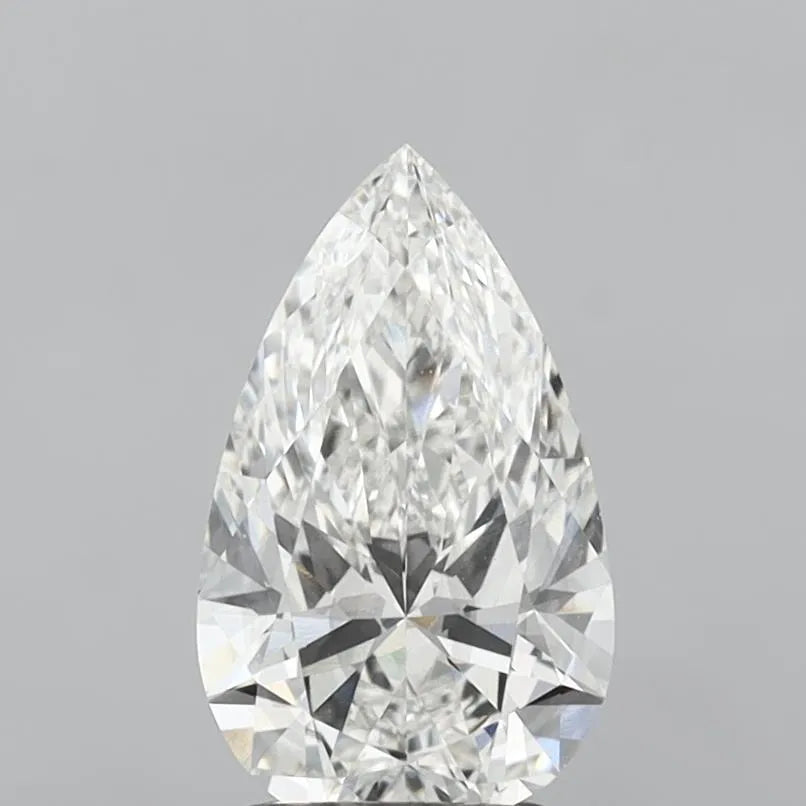 2.01ct Pear Lab Grown Diamond (Colour G, Clarity VS2, IGI Certified)