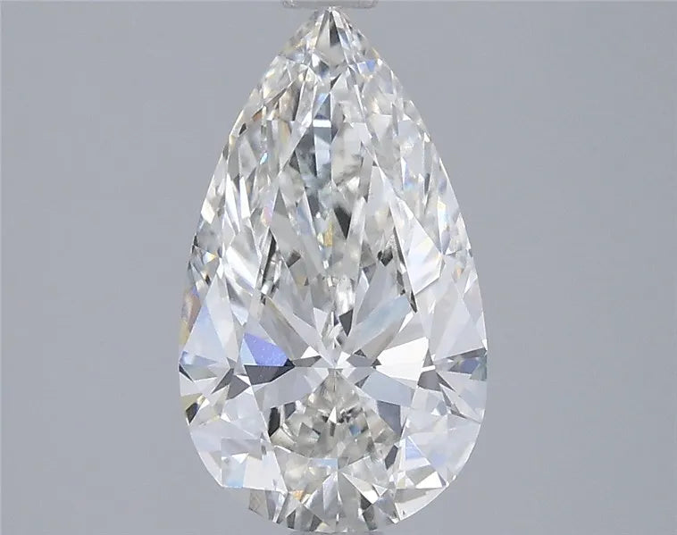 2.01ct Pear Lab Grown Diamond (Colour G, Clarity VVS2, IGI Certified)