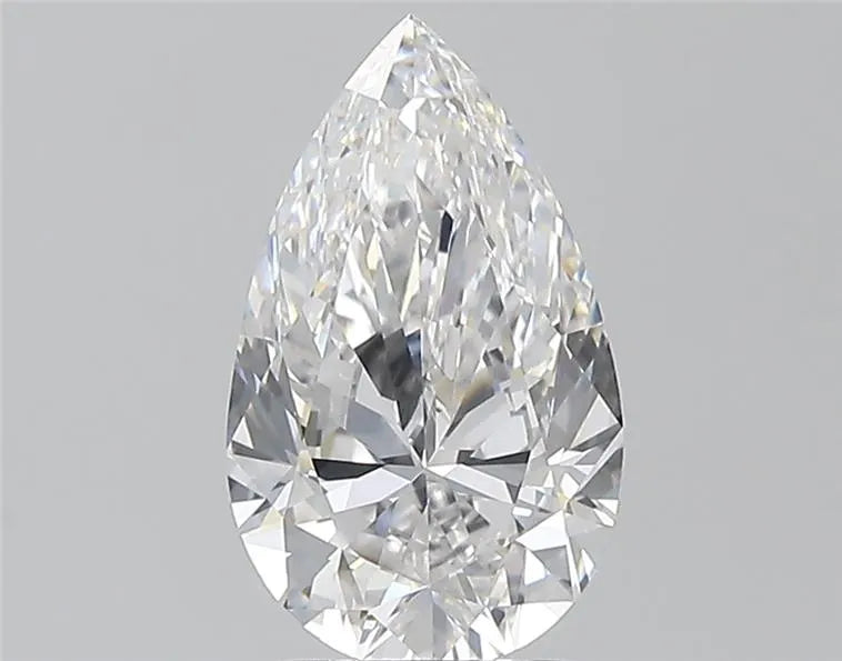 2.01ct Pear Natural Diamond (Colour E, Clarity VVS1, GIA Certified)