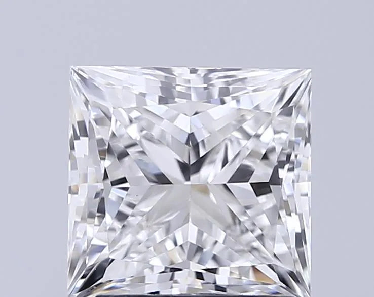 2.01ct Princess Lab Grown Diamond (Colour D, Clarity VVS2, IGI Certified)
