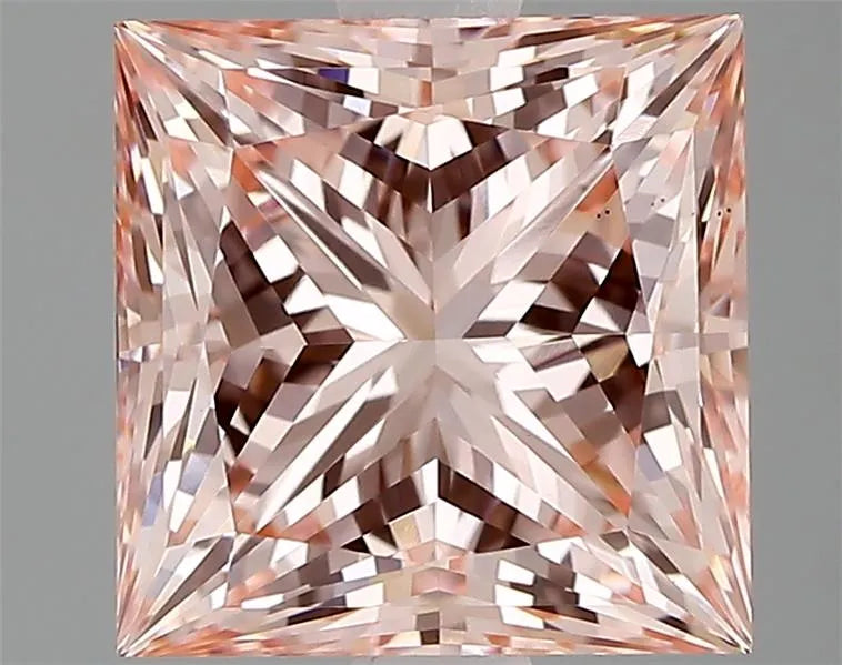 2.01ct Princess Lab Grown Diamond (Colour Fancy Intense Pink, Clarity VS1, IGI Certified)