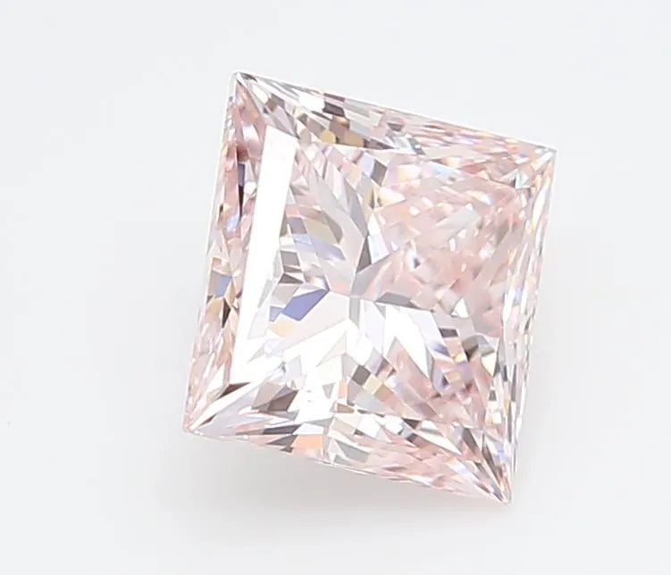 2.01ct Princess Lab Grown Diamond (Colour Fancy Intense Pink, Clarity VVS2, IGI Certified)