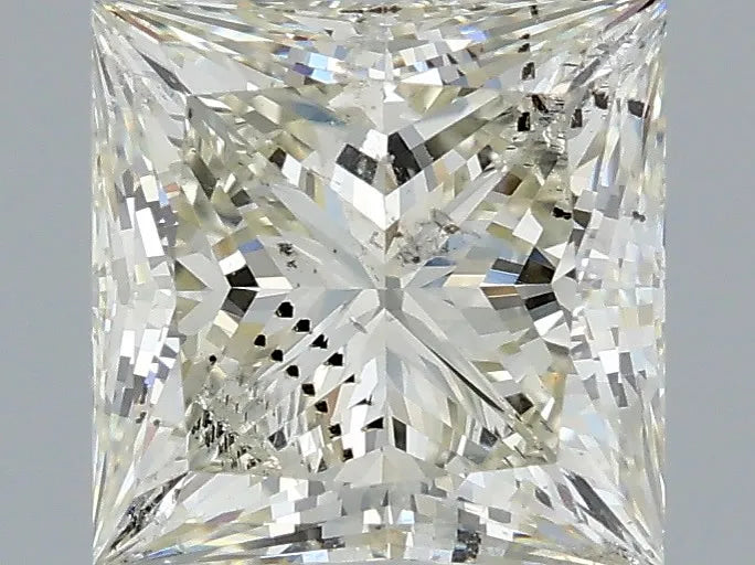 2.01ct Princess Natural Diamond (Colour K, Clarity SI2, Cut VG, IGI Certified)