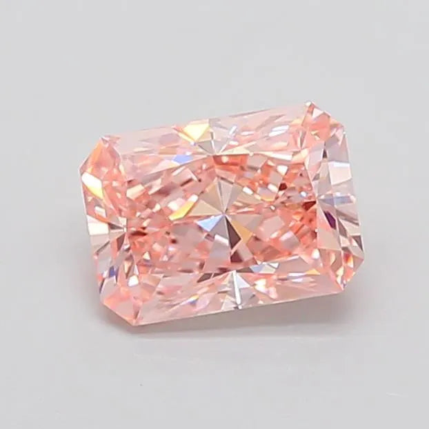2.01ct Radiant Lab Grown Diamond (Colour Fancy Intense Pink, Clarity VS1, IGI Certified)