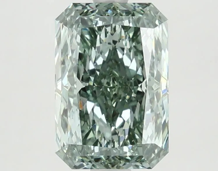 2.01ct Radiant Lab Grown Diamond (Colour Fancy Vivid Green, Clarity VVS2, IGI Certified)