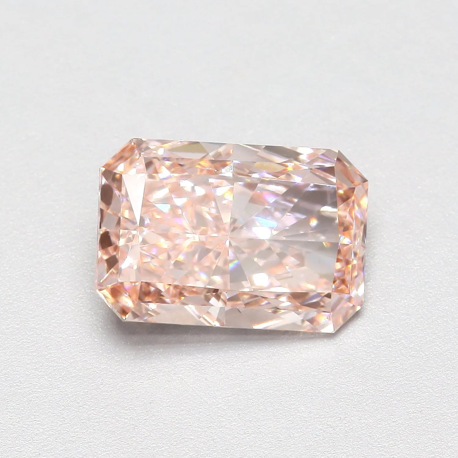 2.01ct Radiant Lab Grown Diamond (Colour Fancy Vivid Pink, Clarity VS1, IGI Certified)