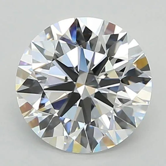 2.01ct Round Lab Grown Diamond (Colour D, Clarity FL, Cut ID, IGI Certified)