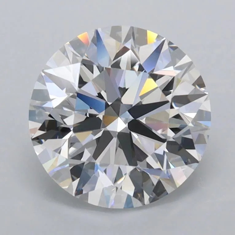 2.01ct Round Lab Grown Diamond (Colour D, Clarity FL, Cut ID, IGI Certified)