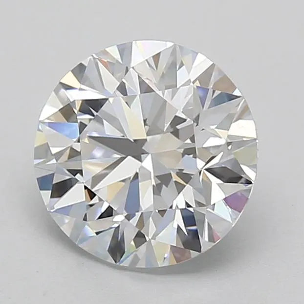 2.01ct Round Lab Grown Diamond (Colour D, Clarity VVS1, Cut EX, IGI Certified)