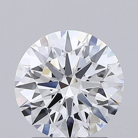 2.01ct Round Lab Grown Diamond (Colour E, Clarity IF, Cut ID, IGI Certified)