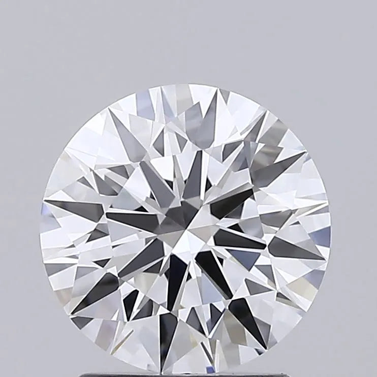 2.01ct Round Lab Grown Diamond (Colour E, Clarity IF, Cut ID, IGI Certified)