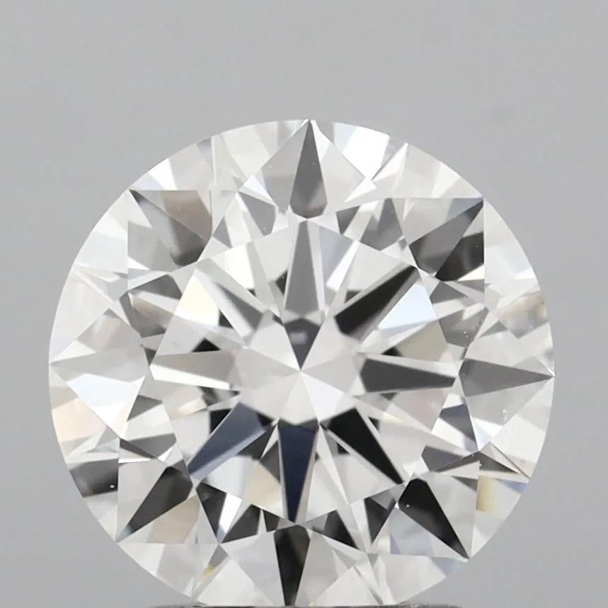 2.01ct Round Lab Grown Diamond (Colour E, Clarity VS2, Cut ID, IGI Certified)