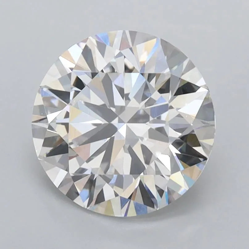 2.01ct Round Lab Grown Diamond (Colour F, Clarity VVS1, Cut ID, IGI Certified)