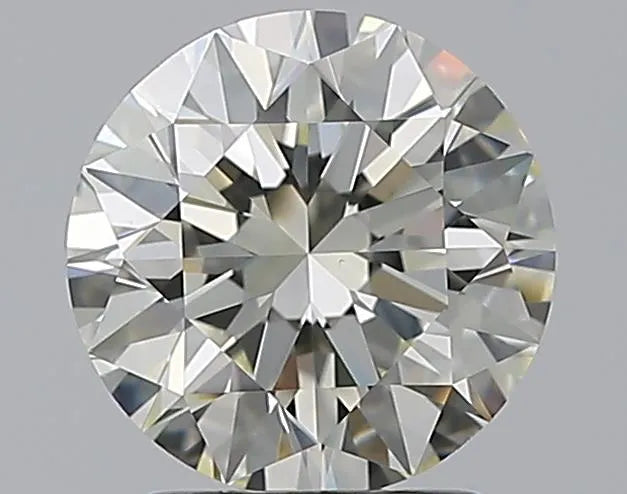 2.01ct Round Natural Diamond (Colour H, Clarity VVS2, Cut EX, EGL Certified)