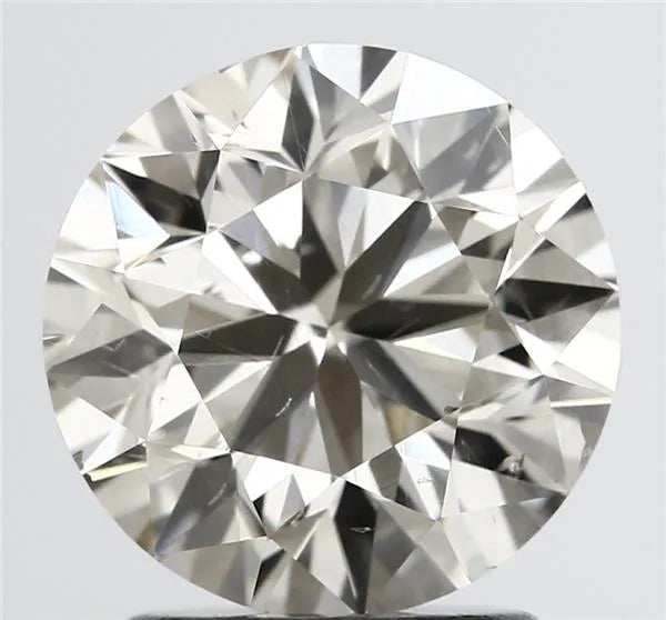 2.01ct Round Natural Diamond (Colour L, Clarity SI1, Cut GD, IGI Certified)