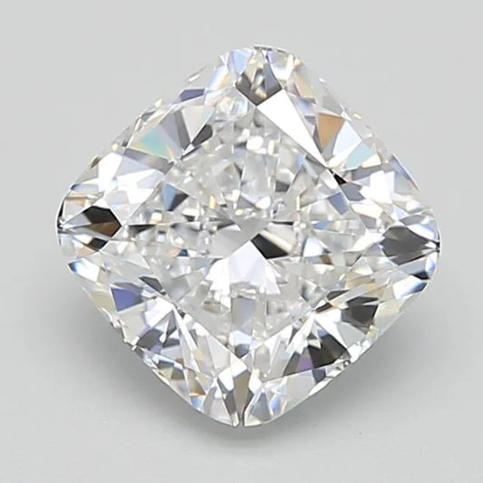 2.02ct Cushion brilliant Lab Grown Diamond (Colour D, Clarity IF, GIA Certified)