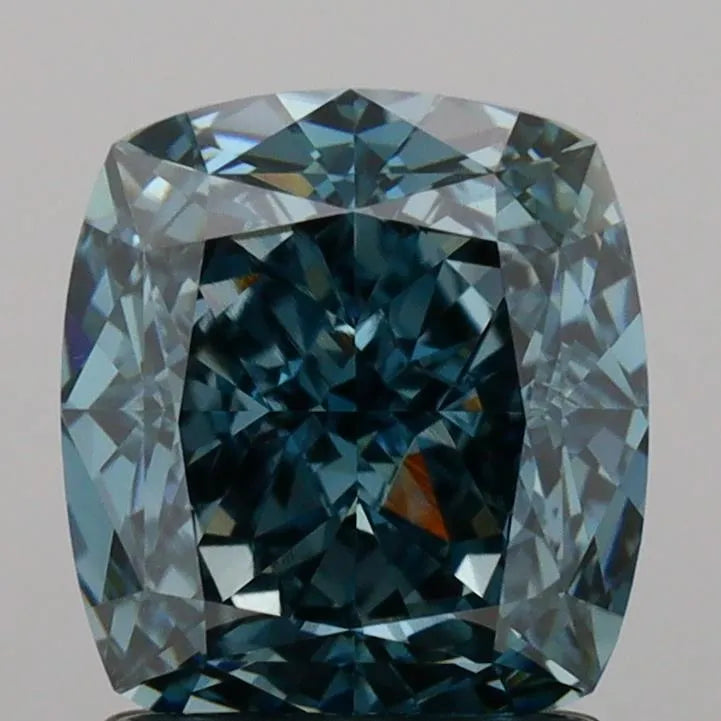 2.02ct Cushion modified Lab Grown Diamond (Colour Fancy Blue, Clarity VVS2, IGI Certified)