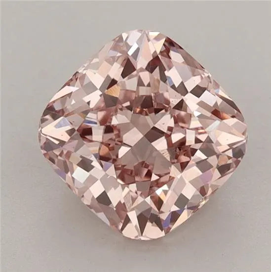 2.02ct Cushion modified Lab Grown Diamond (Colour Fancy Intense Pink, Clarity VS2, IGI Certified)