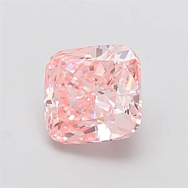 2.02ct Cushion modified Lab Grown Diamond (Colour Fancy Intense Pink, Clarity VVS2, IGI Certified)
