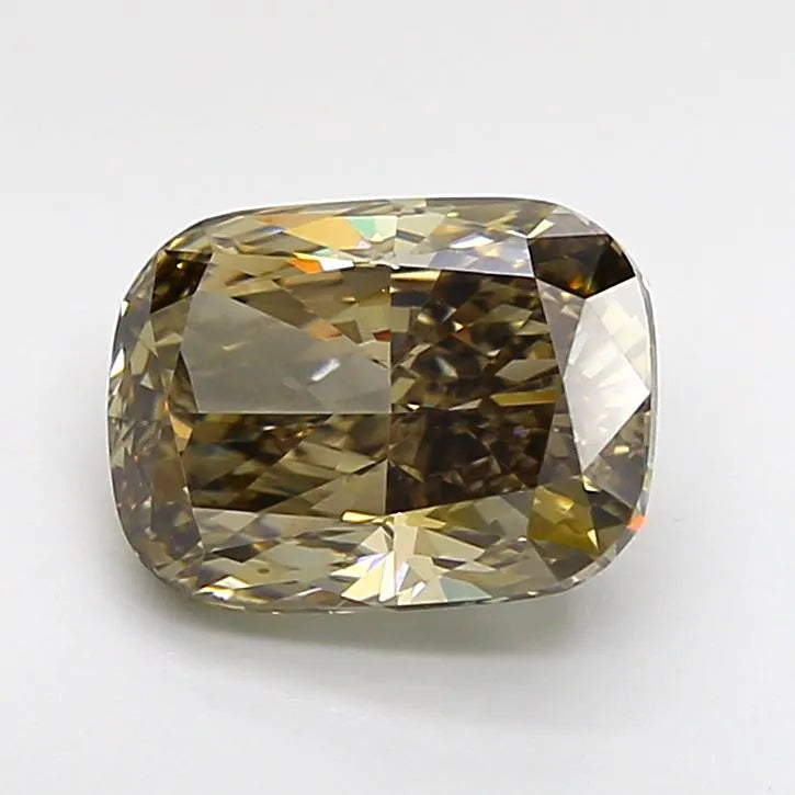 2.02ct Cushion modified Lab Grown Diamond (Colour Fancy Light Gray Yellow, Clarity VS1, IGI Certified)