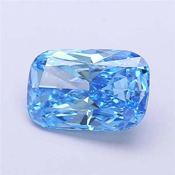 2.02ct Cushion modified Lab Grown Diamond (Colour Fancy Vivid Blue, Clarity VS1, IGI Certified)