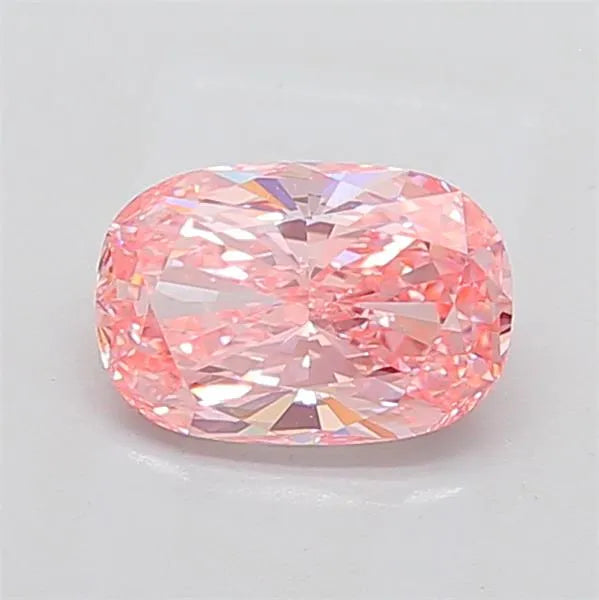2.02ct Cushion modified Lab Grown Diamond (Colour Fancy Vivid Pink, Clarity VS1, IGI Certified)