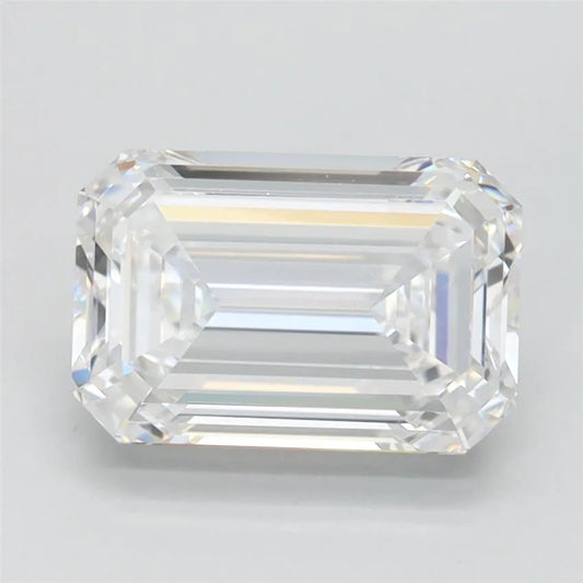 2.02ct Emerald Lab Grown Diamond (Colour D, Clarity FL, IGI Certified)