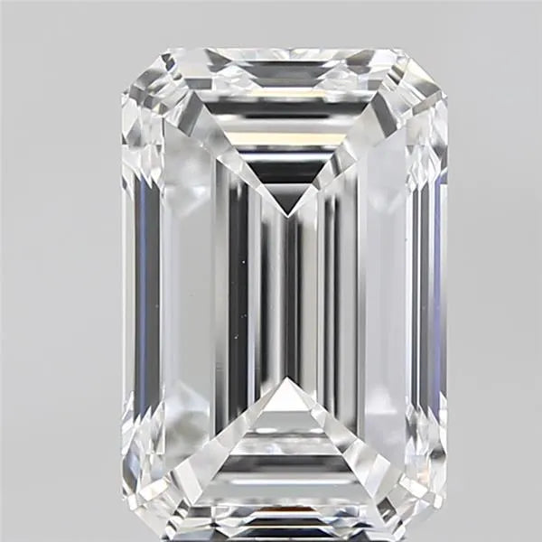 2.02ct Emerald Lab Grown Diamond (Colour D, Clarity IF, IGI Certified)