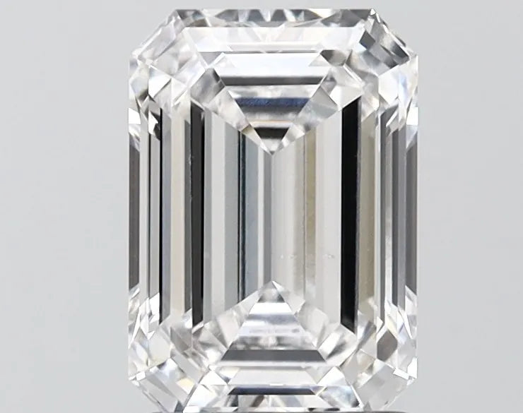 2.02ct Emerald Lab Grown Diamond (Colour D, Clarity VS2, IGI Certified)