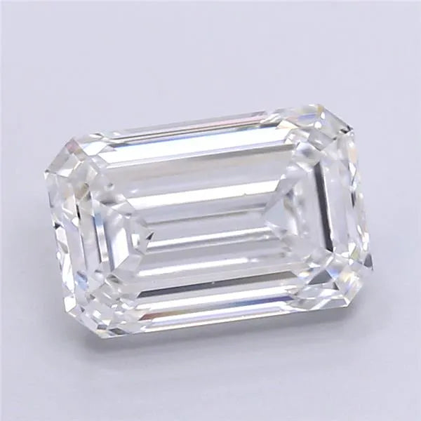 2.02ct Emerald Lab Grown Diamond (Colour D, Clarity VVS2, IGI Certified)