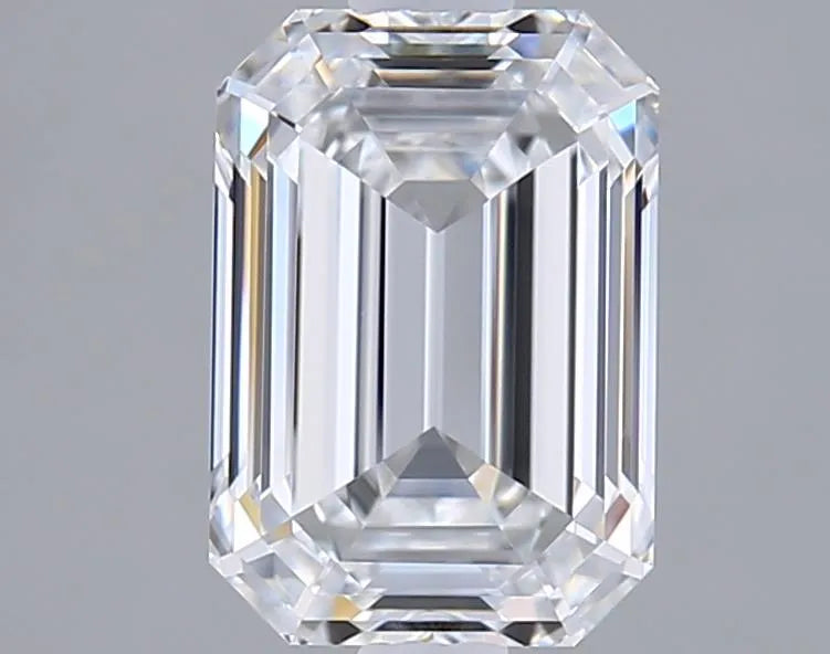 2.02ct Emerald Lab Grown Diamond (Colour E, Clarity VVS1, GIA Certified)