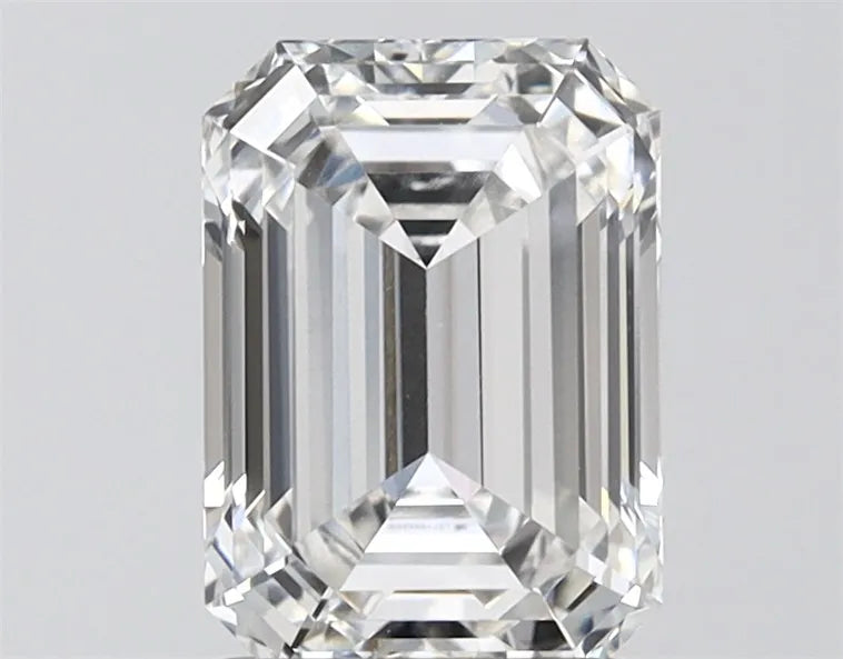 2.02ct Emerald Lab Grown Diamond (Colour E, Clarity VVS1, IGI Certified)