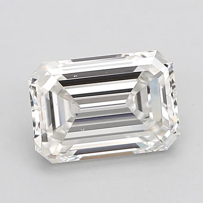 2.02ct Emerald Lab Grown Diamond (Colour F, Clarity VS2, IGI Certified)