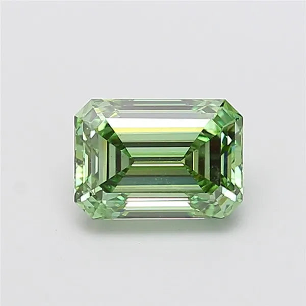 2.02ct Emerald Lab Grown Diamond (Colour Fancy Vivid Green, Clarity VS1, IGI Certified)