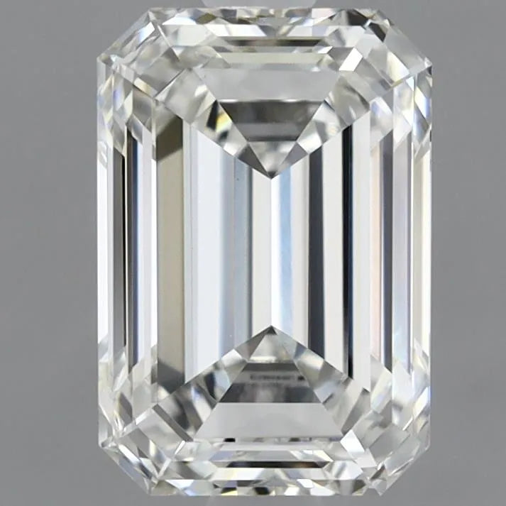 2.02ct Emerald Lab Grown Diamond (Colour G, Clarity VVS2, IGI Certified)