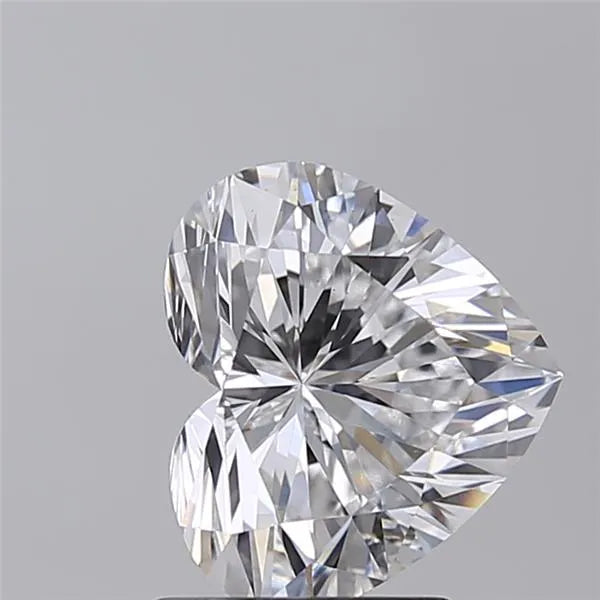 2.02ct Heart Lab Grown Diamond (Colour D, Clarity VS1, GIA Certified)