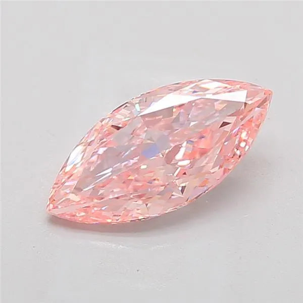 2.02ct Marquise Lab Grown Diamond (Colour Fancy Vivid Pink, Clarity VVS2, IGI Certified)