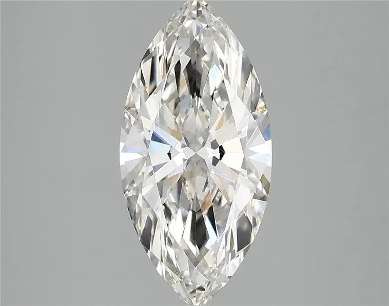 2.02ct Marquise Lab Grown Diamond (Colour G, Clarity VVS2, IGI Certified)