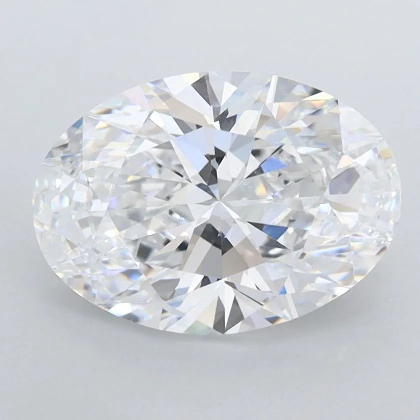 2.02ct Oval Lab Grown Diamond (Colour D, Clarity FL, IGI Certified)