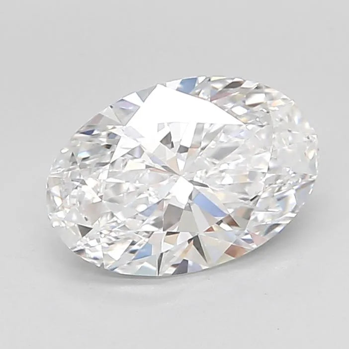 2.02ct Oval Lab Grown Diamond (Colour D, Clarity IF, Cut EX, IGI Certified)