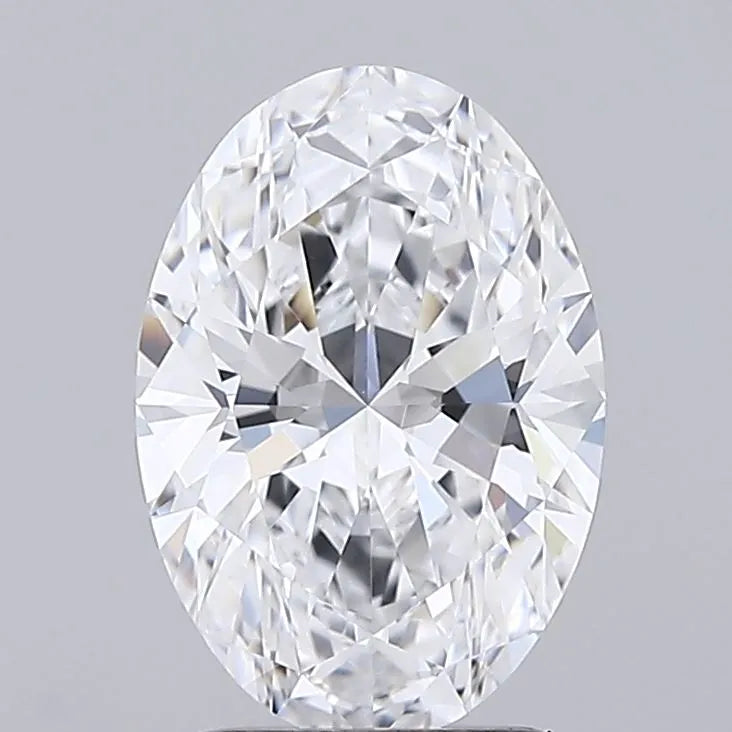 2.02ct Oval Lab Grown Diamond (Colour D, Clarity IF, Cut EX, IGI Certified)